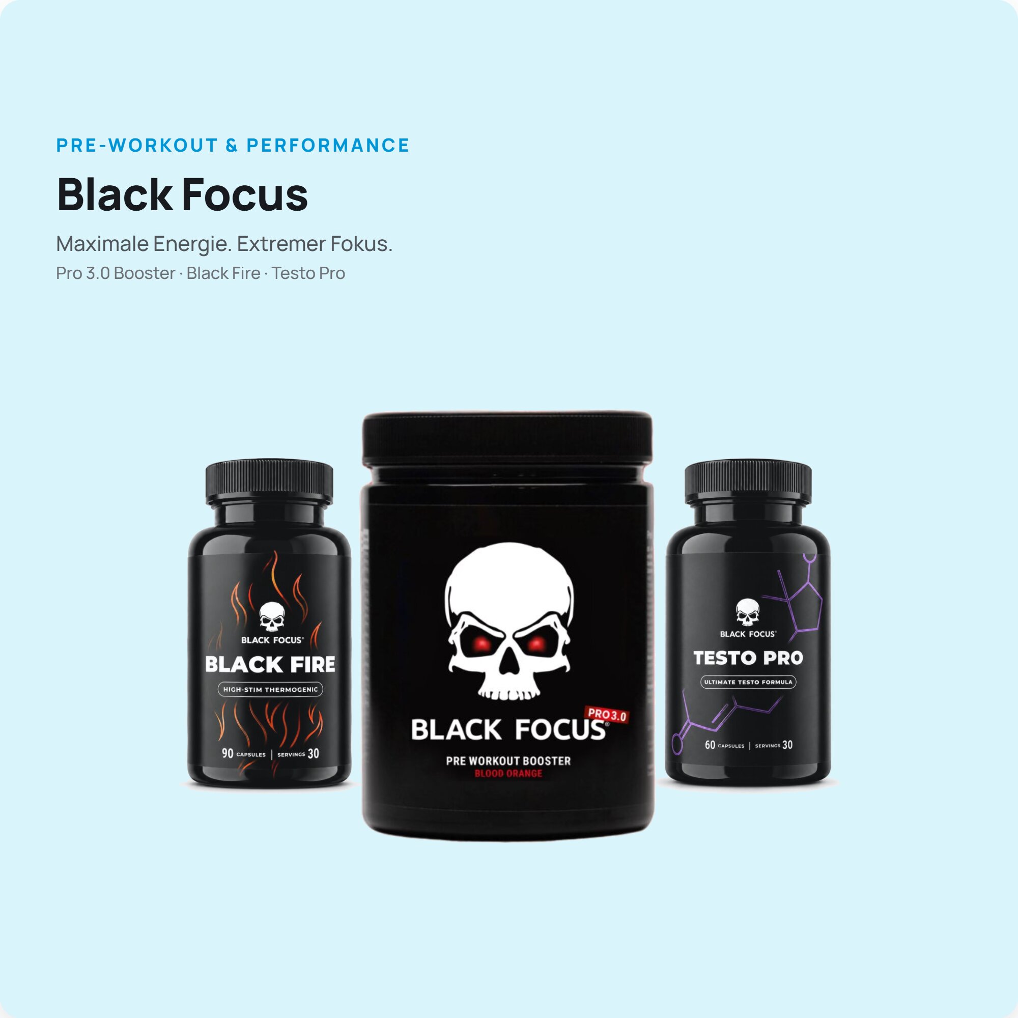 Black Focus Pre-Workout