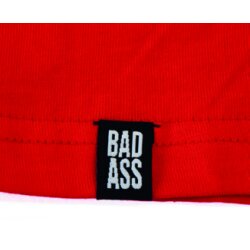BAD ASS T-shirt Double Neck - model 01 RED - L