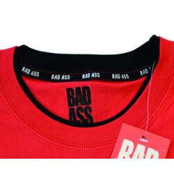 BAD ASS T-shirt Double Neck - model 01 RED - L