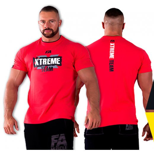 FA Nutrition T-Shirt XTREME TEAM - Red