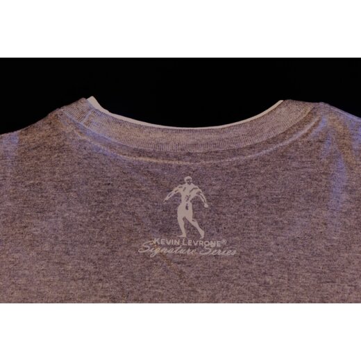 Kevin Levrone Signature Series Double Neck T-Shirt - Model 01 - Grey XL
