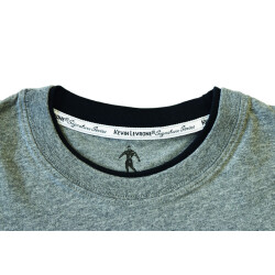 Kevin Levrone Signature Series Double Neck T-Shirt - Model 02 - Grey L