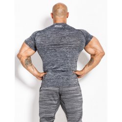 Kevin Levrone T-shirt 01 LM Compression Dark Grey