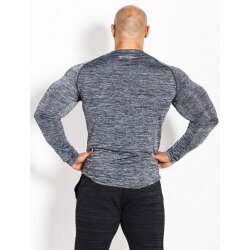 Kevin Levrone Longsleeve 01 LM Compression Dark Grey