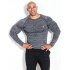 Kevin Levrone Longsleeve 01 LM Compression Dark Grey