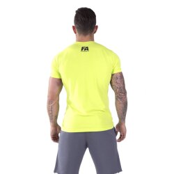 FA Sportswear T-shirt 01 Neon Yellow Basic