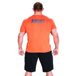 FA Muscle Nation T-shirt 01 Basic Washed Orange