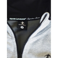 Kevin Levrone Hoodie Jacket 01 LW Melange Grey