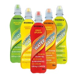 Weider L-Carnitine Water 500ml - Sunny Orange EWP
