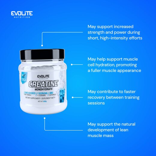 Evolite Nutrition Creatine Pure 500g