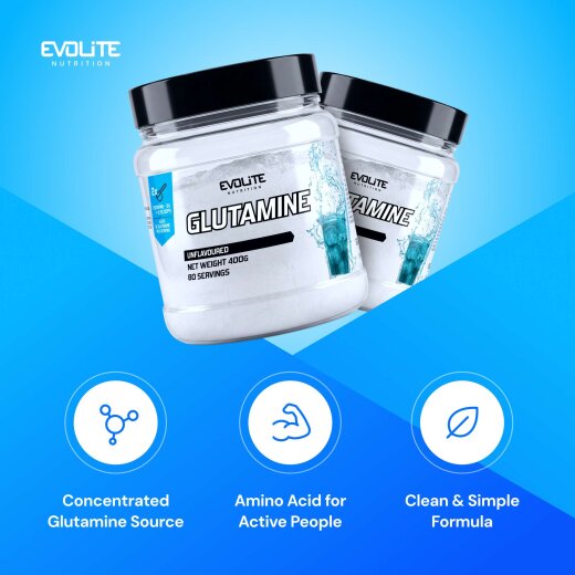 Evolite Nutrition Glutamine Pure 400g