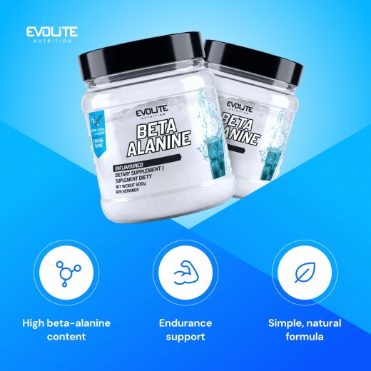 Evolite Nutrition Beta Alanine Pure 500g
