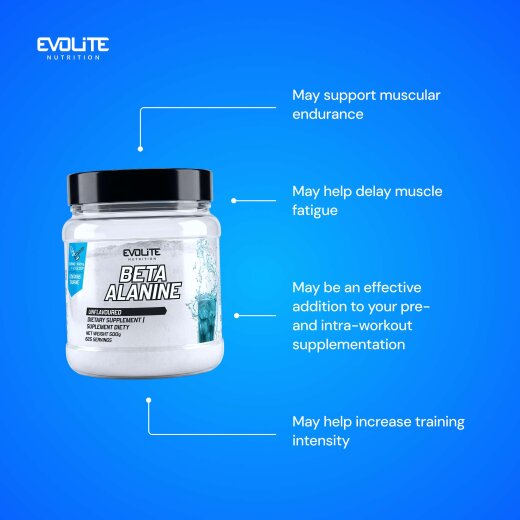 Evolite Nutrition Beta Alanine Pure 500g