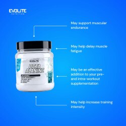 Evolite Nutrition Beta Alanine Pure 500g
