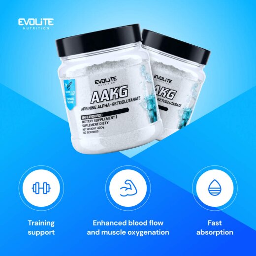 Evolite Nutrition AAKG Arginine 400g
