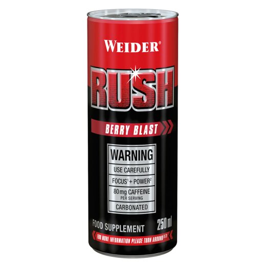 Weider Rush 250ml - Berry Blast EWP