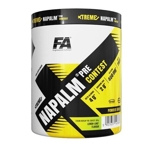 FA Nutrition Xtreme Napalm Pre-contest 500g - Pear-Kiwi