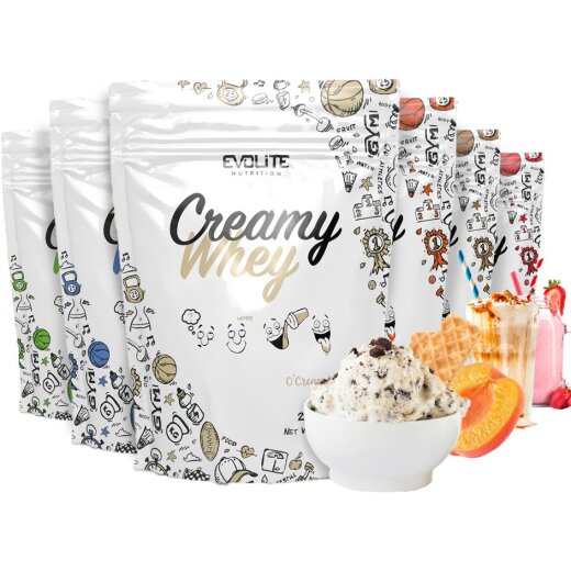 Evolite Nutrition Creamy Whey 700g - Ocream Wafer