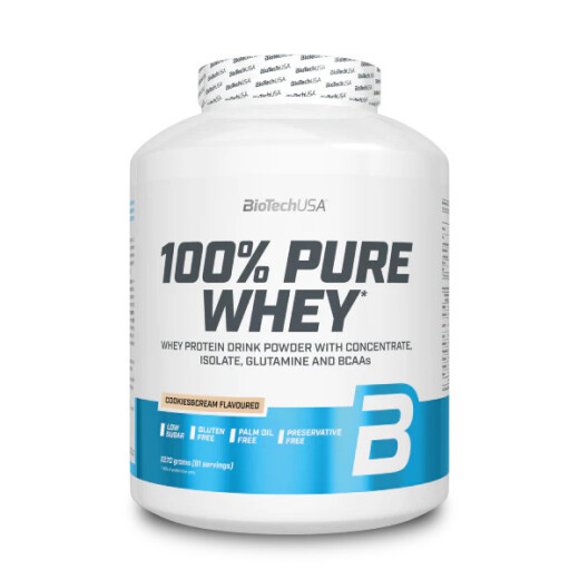 BioTech USA 100% Pure Whey 2270g - Cookies & Cream