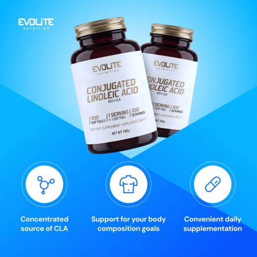 Evolite Nutrition CLA 100Caps