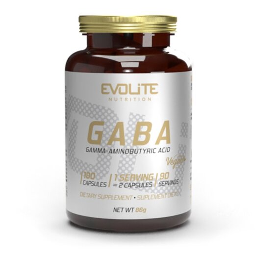 Evolite Nutrition Gaba 375mg 180 Vegecaps