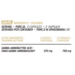 Evolite Nutrition Gaba 375mg 180 Vegecaps