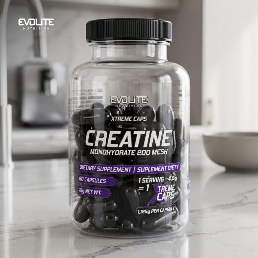 Evolite Nutrition Creatine Monohydrate Xtreme 60caps