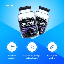 Evolite Nutrition Creatine Monohydrate Xtreme 60caps