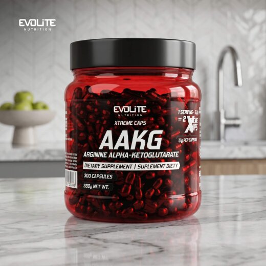 Evolite Nutrition AAKG Arginine Xtreme 300caps