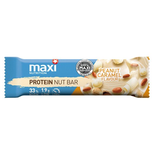 MaxiNutrition 33% Protein Nut Bar 45g - White Peanut Caramel
