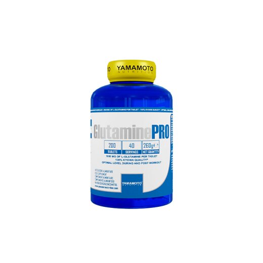 YAMAMOTO Nutrition Glutamine Pro Kyowa Quality 200Tabs