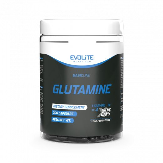 Evolite Nutrition L-Glutamine 1250mg Xtreme 300caps