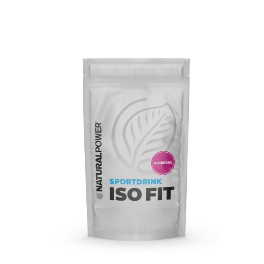 Natural Power Sportdrink ISO FIT 400g Himbeere