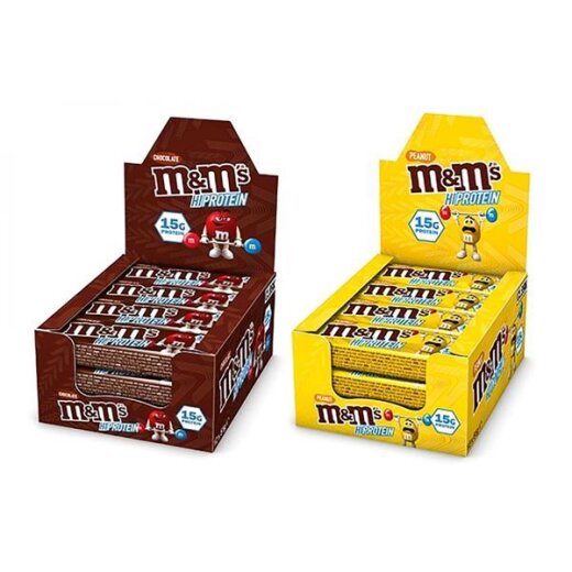 M&ms Hi Protein Bar 51g Peanut