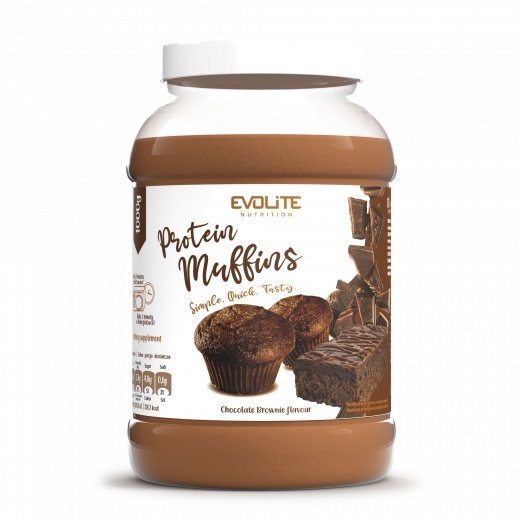 Evolite Nutrition Protein Muffin 1kg Brownie