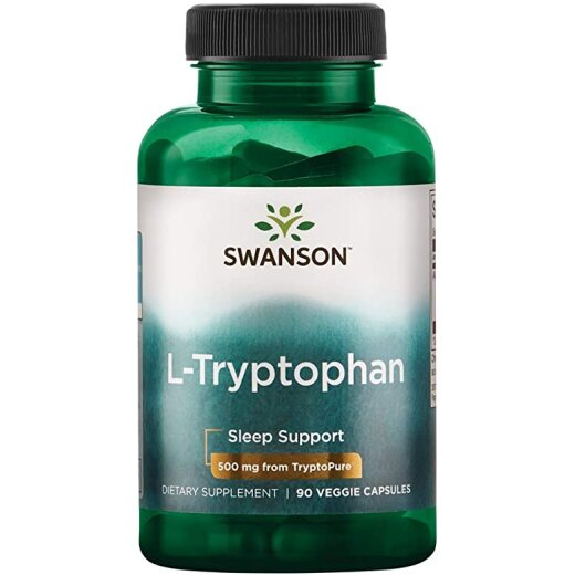 Swanson L-Tryptophan 500mg 60caps