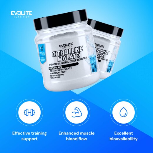 Evolite Nutrition Citrulline Malate Pure 300g