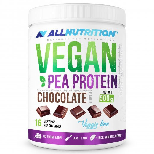 ALLNUTRITION Vegan Pea Protein 500g Chocolate