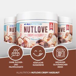 ALLNUTRITION Nutlove Crispy Hazelnut 500g