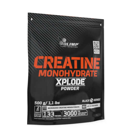Olimp Creatine Monohydrate Xplode 500g bag Orange