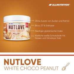 ALLNUTRITION Nutlove White Choco Peanut 500g