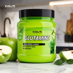 Evolite Nutrition Glutamine 400g Green Apple