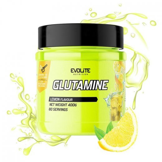 Evolite Nutrition Glutamine 400g Lemon
