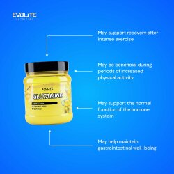 Evolite Nutrition Glutamine 400g Lemon