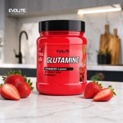 Evolite Nutrition Glutamine 400g Strawberry