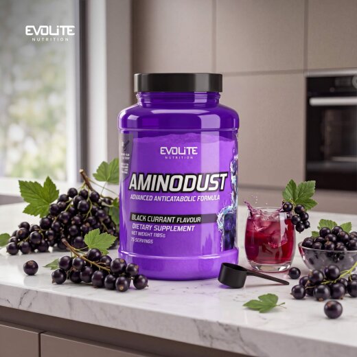 Evolite Nutrition Aminodust 1185g Black Currant