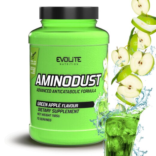 Evolite Nutrition Aminodust 1185g Green Apple