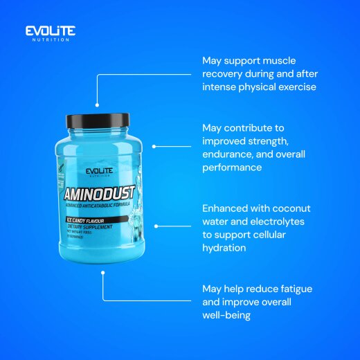 Evolite Nutrition Aminodust 1185g Ice Candy