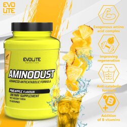 Evolite Nutrition Aminodust 1185g Pineapple