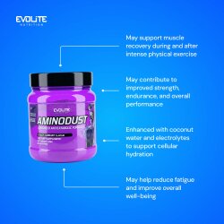Evolite Nutrition Aminodust 474g Black Currant